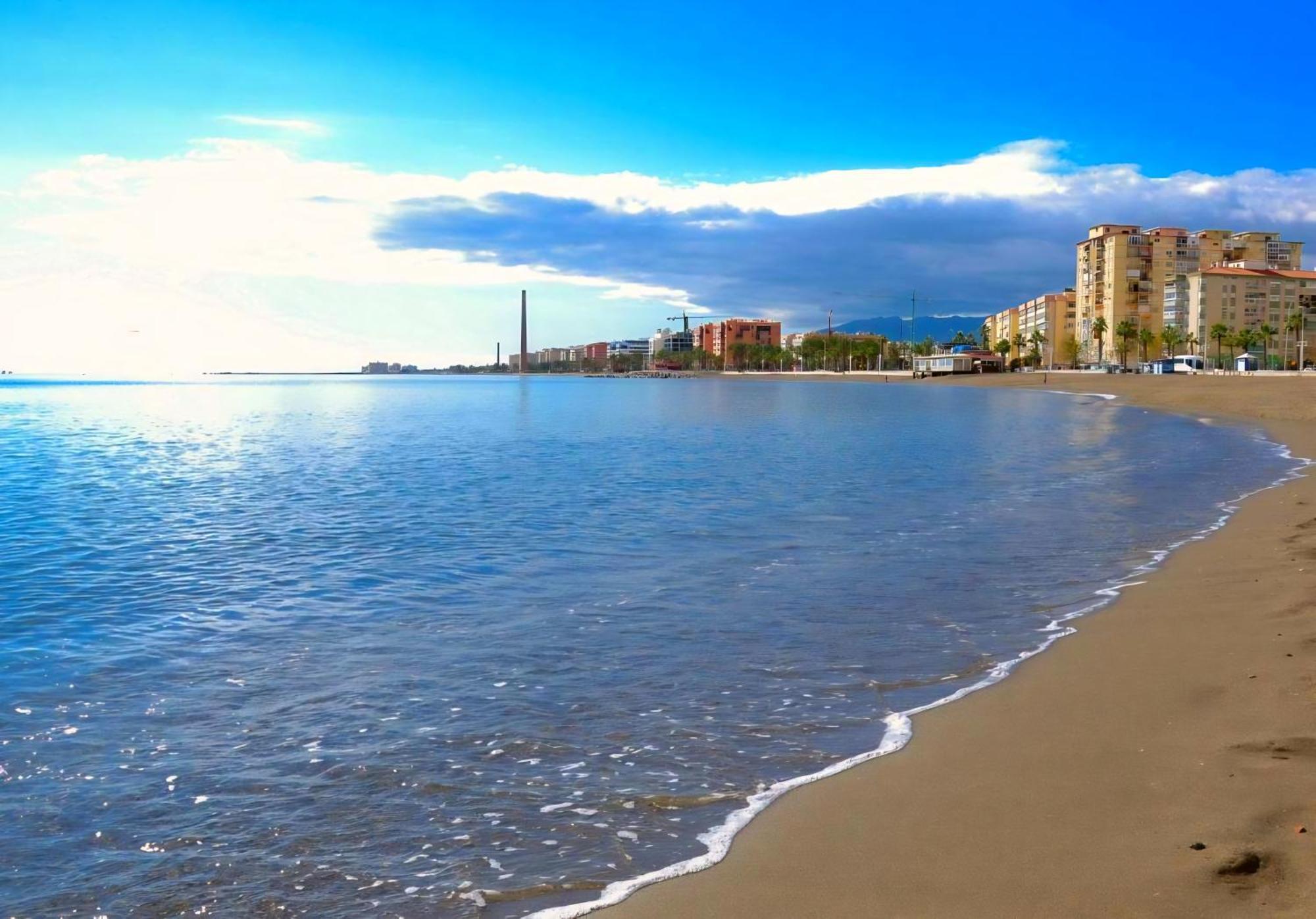 Duplex Huelin I & Beach Малага Экстерьер фото